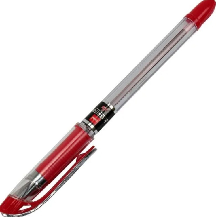 Ручка шариковая Cello Maxriter XS 1 шт, 0.7 мм, цвет чернил красный